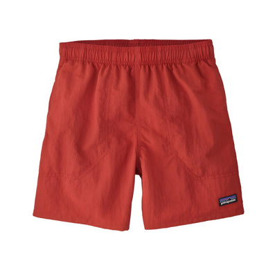 Patagonia Baggies Shorts - 5" - Lined for Kids (Past Season) Sumac Red