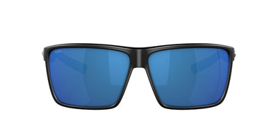 Costa Del Mar Rincon Sunglasses Matte Black-Blue Mirror 580P