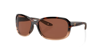 Costa Del Mar Seadrift Sunglasses Shiny Tortoise Fade Copper 580P #color_shiny-tortoise-fade-copper-580p