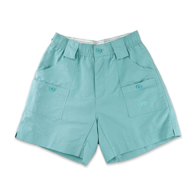 Aftco Original Fishing Short for Boys Pastel Turquoise #color_pastel-turquoise