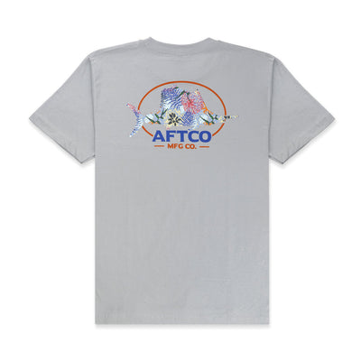 Aftco Summertime SS T-Shirt Silver
