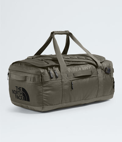 The North Face Base Camp Voyager Duffel Bag 62L New Taupe Green/TNF Black