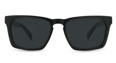Nectar Bear Mountain Sunglasses Matte Midnight Black Frame - Smoke Lens
