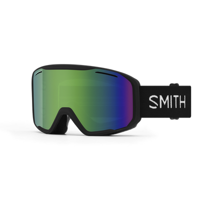 Smith Blazer Goggles Black + Green Sol-X Mirror Lens