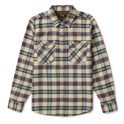 Seager Calico Flannel for Men Cream/Plaid