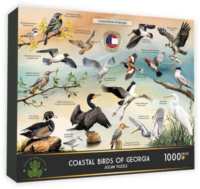 Highland Creek Puzzles Coastal Birds of Georgia Jigsaw Puzzle