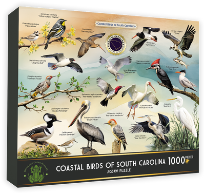 Highland Creek Puzzles Coastal Birds of South Carolina Jigsaw Puzzle