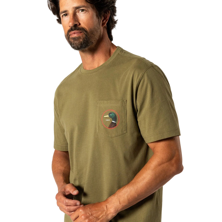 Duck Head Logo Short Sleeve T-Shirt for Men – Half-Moon Outfitters