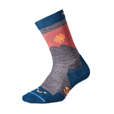 FITS Teton Too Light Cushion Crew Socks Reflecting Pond