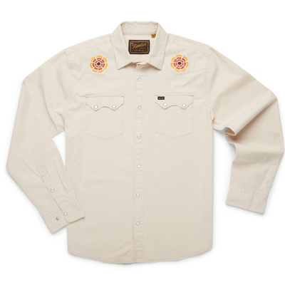 Howler Brothers Crosscut Deluxe Shirt for Men (Past Season) Beach Blooms