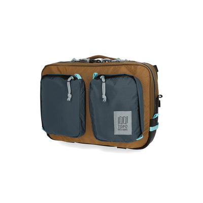 Topo Designs Global Briefcase Desert Palm / Pond Blue