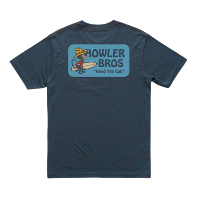 Howler Brothers El Monito Surfs Badge T-Shirt for Men Key Largo