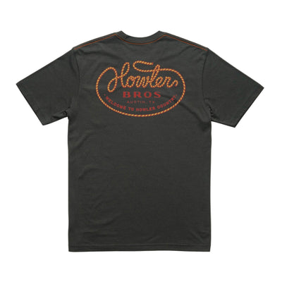Howler Brothers Howler Lasso T-Shirt for Men Antique Black