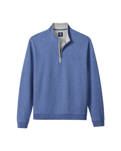 Johnnie-O Sully 1/4 Zip Pullover for Men Sapphire