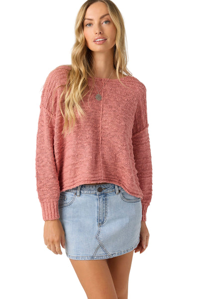 O'Neill Brayton Long Sleeve Sweater for Women Desert Sand