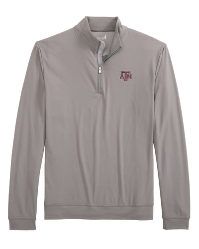 Johnnie-O Motion 1/4 Zip Pullover for Men Texas A&M Thunder