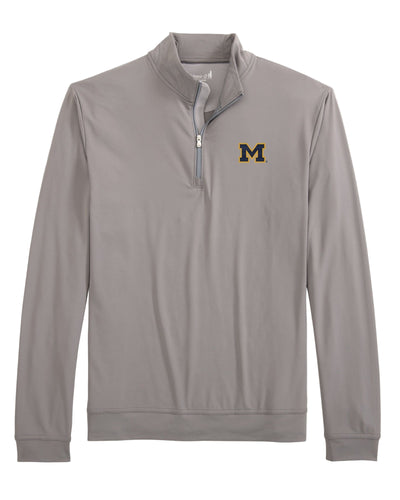 Johnnie-O Michigan Motion 1/4 Zip Pullovers for Men Thunder