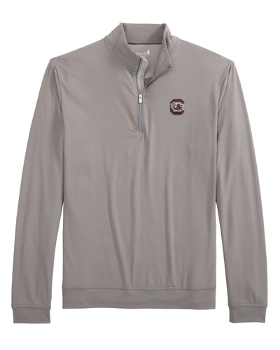 Johnnie-O South Carolina Motion Performance 1/4 Zip Pullovers for Men Thunder
