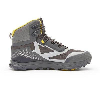 Altra Lone Peak All-Weather Mid for Men Gray/Yellow
