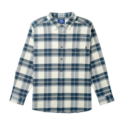 Aftco Lager LS Flannel Shirt for Men Pelican