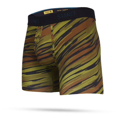 Stance Slant Performance Boxer Brief with Wholester Green/Camo
