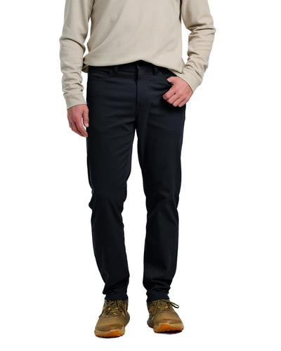 Free Fly Apparel Passage 5 Pocket Pants for Men Black Sand