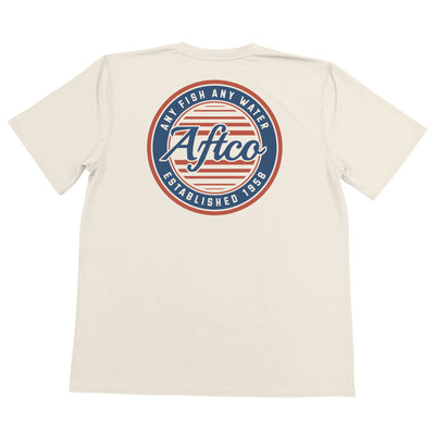 Aftco Goat T-Shirt for Men Cream