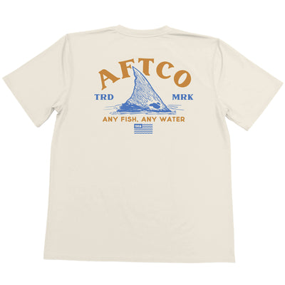 Aftco Red Peak T-Shirt for Men Cream #color_cream