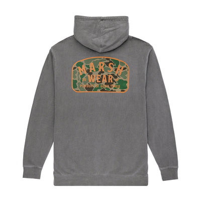 Marsh Wear Alton Camo Hoodie for Men Black
