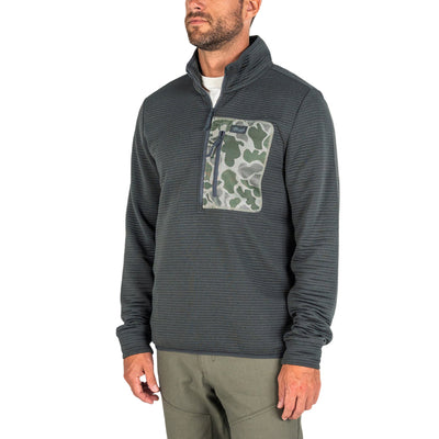 Marsh Wear Sullivan 1/4 Zip Pullover for Men Ash