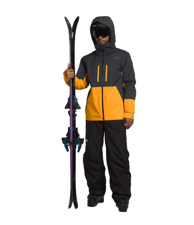 The North Face Chakal Jacket for Men Asphalt Grey/Summit Gold