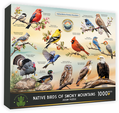 Highland Creek Puzzles Native Birds of Smoky Mountains Jigsaw Puzzle