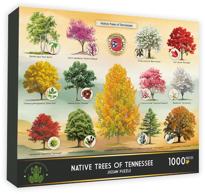Highland Creek Puzzles Native Trees of Tennessee Jigsaw Puzzle