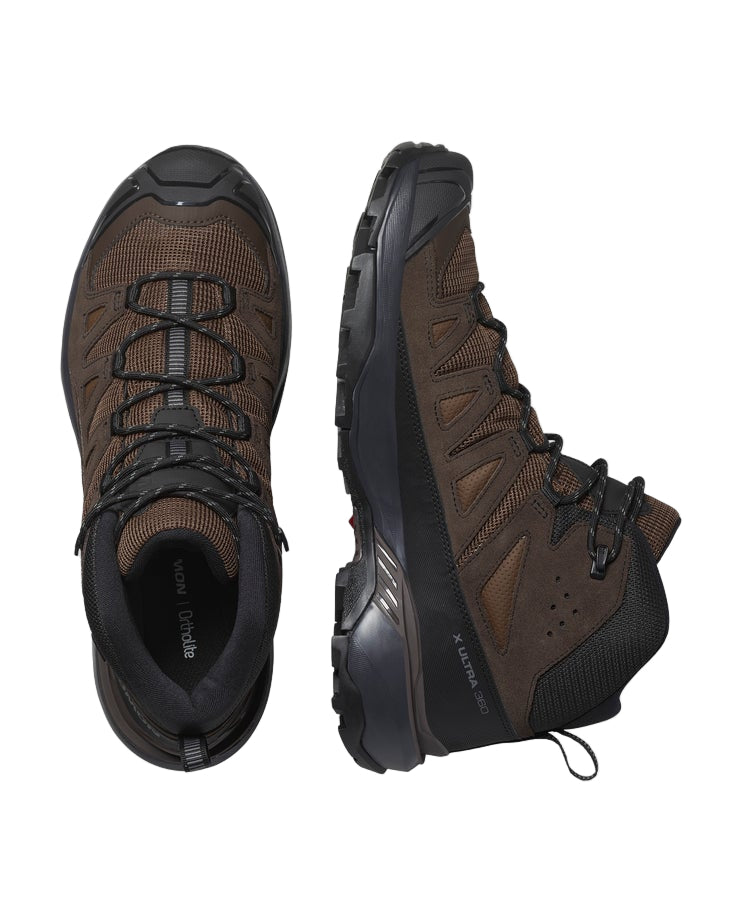 Salomon X ULTRA 360 LEATHER MID GORE-TEX Boots for Men – Half-Moon