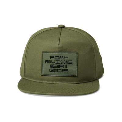 Roark Station Snapback Hat Provision Green