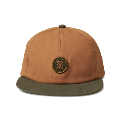 Roark Campover Strapback Hat Military / Pignoli