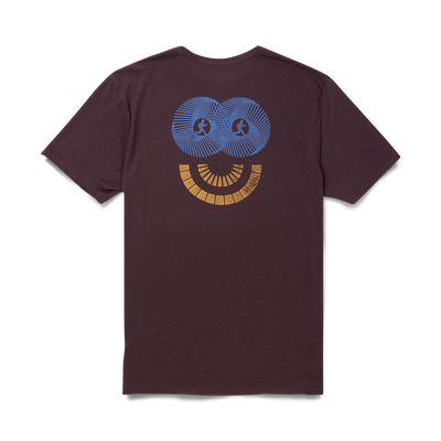 Roark Mathis Core Short Sleeve Active Tee for Men Purple Ash