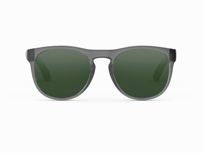 Rheos Gear Stono Sunglasses Glossy Dark Grey Crystal | Moss