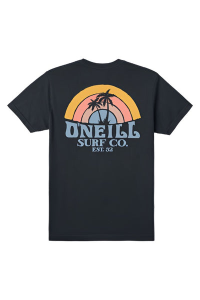 O'Neill Shaved Ice Tee for Men Dark Charcoal
