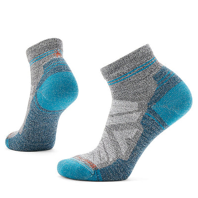 Smartwool Hike Light Cushion Ankle Socks for Women Ash-Charcoal #color_ash-charcoal