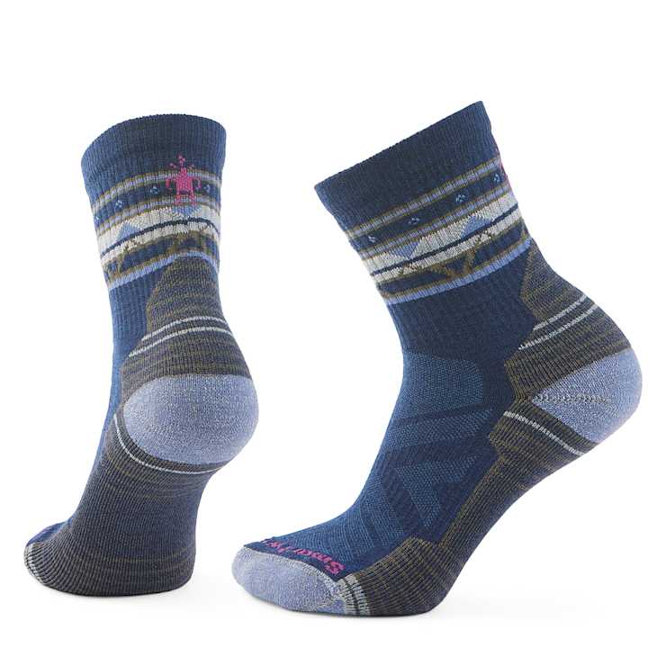 Smartwool Hike Light Cushion Zig-Zag Valley Mid Crew Socks for