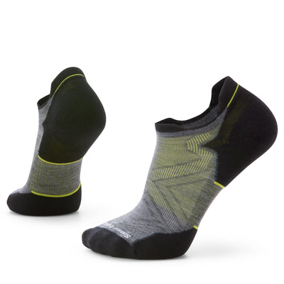 Smartwool Run Targeted Cushion Low Ankle Socks for Men Medium Gray