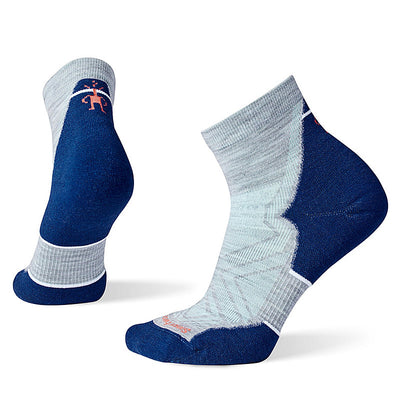 Smartwool Run Targeted Cushion Ankle Socks for Women Light Gray #color_light-gray