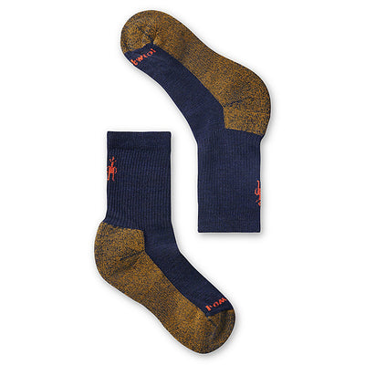 Smartwool Hike Light Cushion Crew Socks for Kids Deep Navy #color_deep-navy