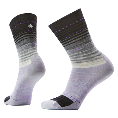 Smartwool Everyday Stitch Stripe Zero Cushion Socks for Men Purple | Black