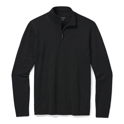 Smartwool Sparwood Half-Zip Sweater for Men Charcoal Heather 