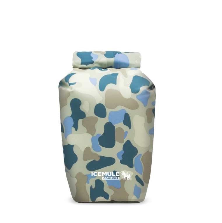 icemule classic insulated mini backpack cooler bag Ice Mule The – Half-Moon Outfitters Holds 20 cans cold Lilas Crosshatch Trans by jansport pineapple Color:Frost Black with Lime Hub