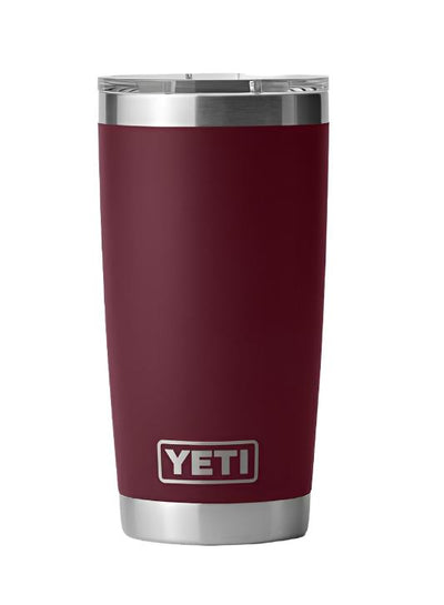Yeti Rambler 20oz Tumbler with MagSlider Lid Wild Vine Red