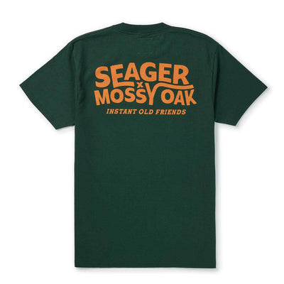 Seager x Mossy Oak I.O.F. Tee for Men Forest Green
