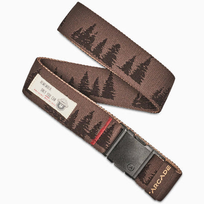 Arcade Belts Smokey Bear Standard Belt Prevent Wildfires: Medium Brown #color_prevent-wildfires-medium-brown